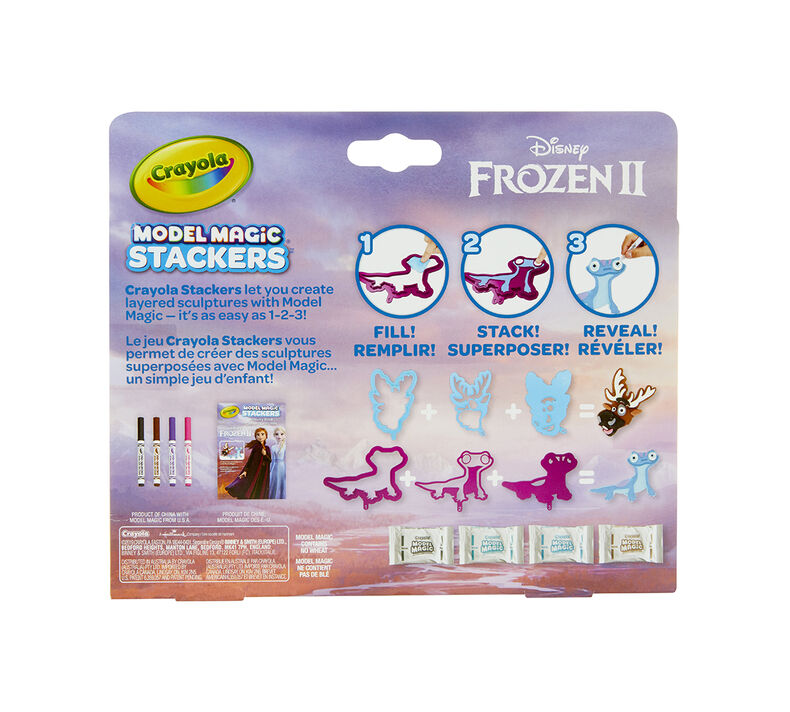 Model Magic Frozen 2 Stackers Craft Kit, Sven & Fire Salamander